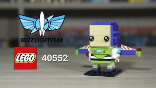 LEGO BRICKHEADZ 40552 - BUZZ LIGHTYEAR 158 - UNBOXING + TIMELAPSE - SPEED BUILD