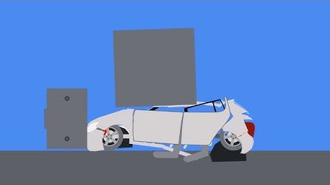 Algodoo Car Crashes & Destruction #175 | Crazy Phun Algodoo Car Crash Tests