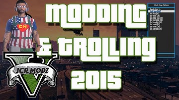 GTA 5 ONLINE - FUNNY MOD MENU TROLLING - RANDOM PUBLIC LOBBY (GTA 5 MODS) JCRMODZ
