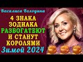 Василиса Володина пообещала, что 4 знака зодиака РАЗБОГАТЕЮТ зимой 2024 года