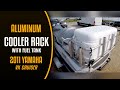 Aluminum Cooler Rack with fuel tank for 2011 Yamaha Wave Runner VX Cruiser