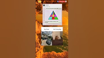 How many triangles 🤔 #memesafari #funnymemes #shorts #memes