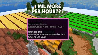 THIS REFORGE IN HYPIXEL SKYBLOCK IS *BETTER* THAN BLESSED!! (1 MILLION MORE PER HOUR)
