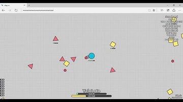 Diep.io for the first time