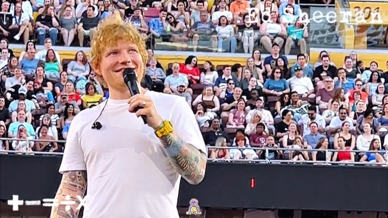 Ed Sheeran - Special Subtract Set (Opening) - 24 June 2023, FedEx Field
