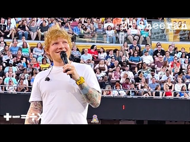 Ed Sheeran - Special Subtract Set (Opening) - 24 June 2023, FedEx Field, Washington D.C class=