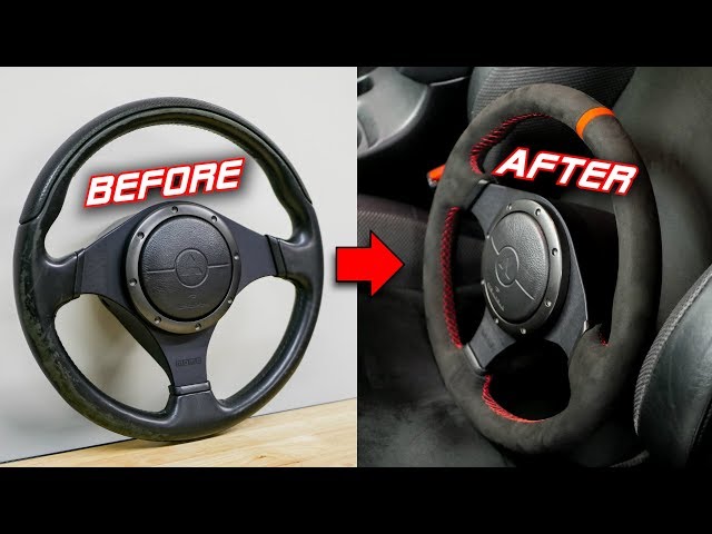 Alcantara Steering Wrap