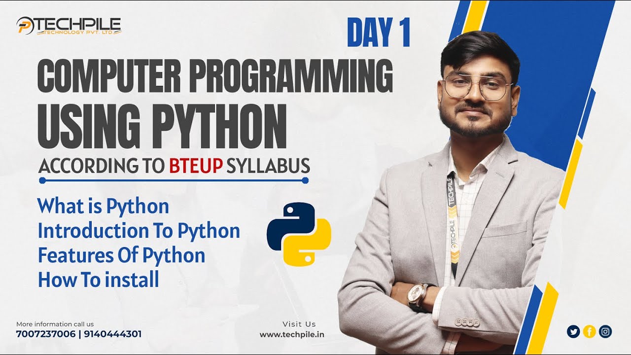 Introduction to Python , Features of Python, What is Python , How to ...