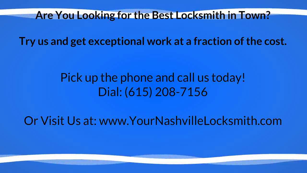 Licensed Locksmiths in Watertown, TN Available 24/7. YouTube