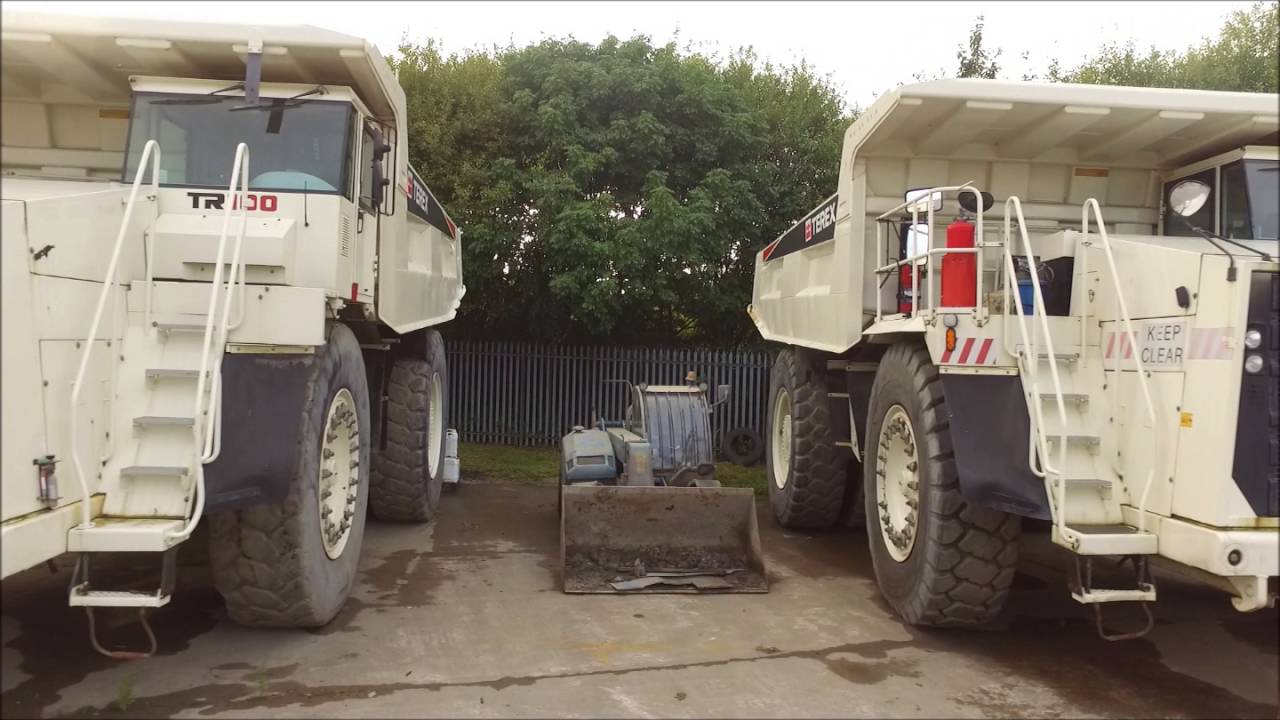 Terex TR100. Monster dump trucks.