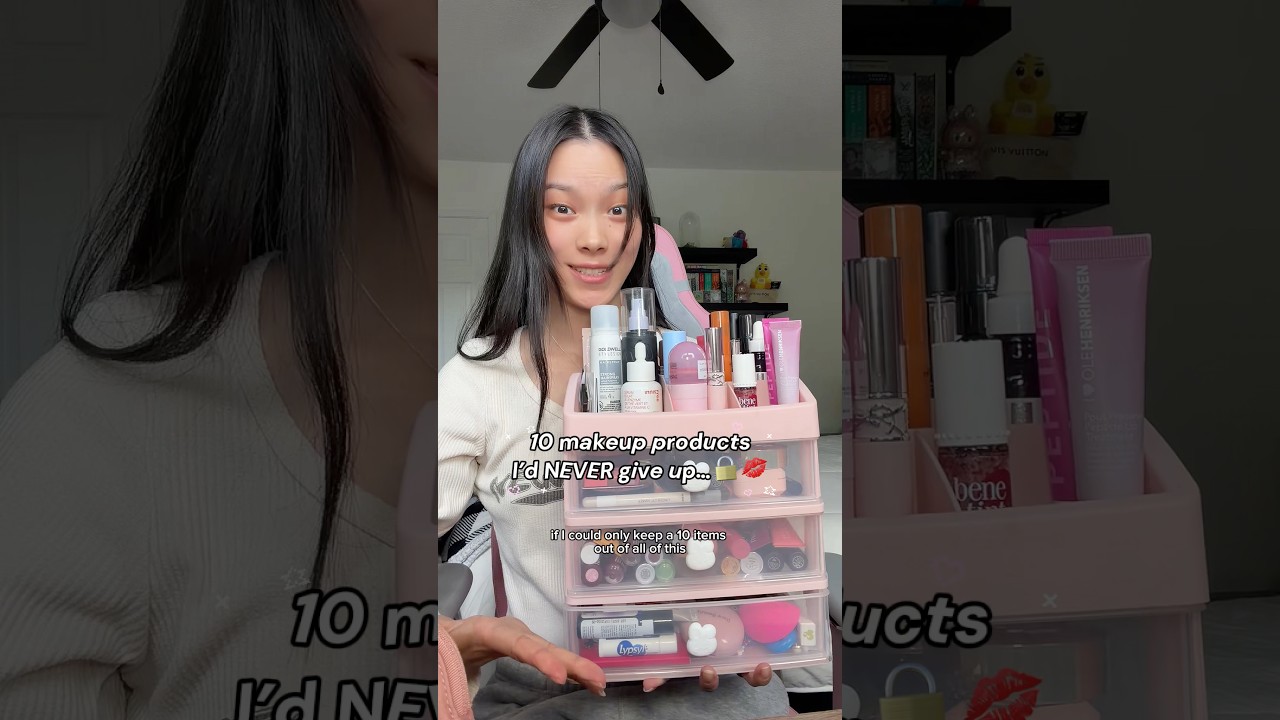 You can ONLY keep 10…👀😅💋 (top 10 makeup products!!)