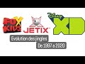 Evolution de disney xd france de 1997 a 2020  18