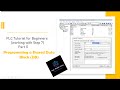 S7 PLC Tutorial for beginners Part 11 Programming a shared DB