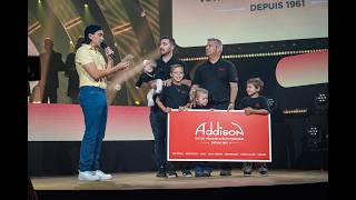 Addison Électronique remet 40 000 $ à Enfant Soleil