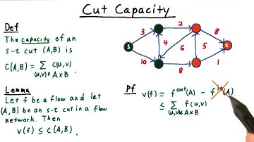 Cut Capacity Continued - Georgia Tech - Computability, Complexity, Theory: Algorithms