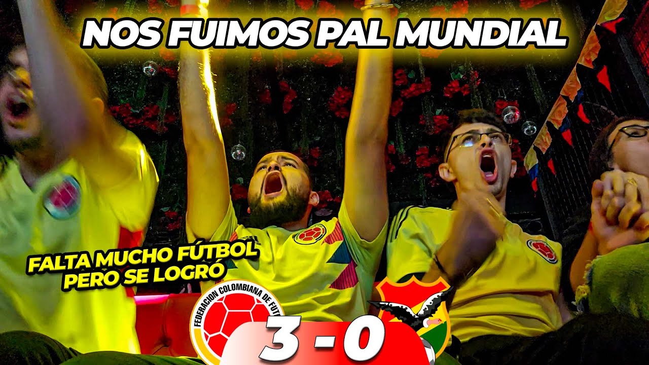 COLOMBIA GOLEA A BOLIVIA Y CLASIFICA AL MUNDIAL Eliminatorias Mundial ...