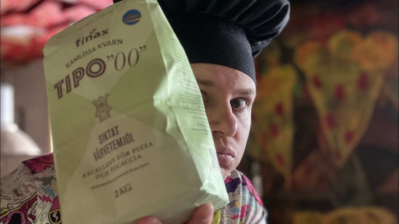 Testar pizzamjöl. Ramlösa Kvarn Tipo ”00”.