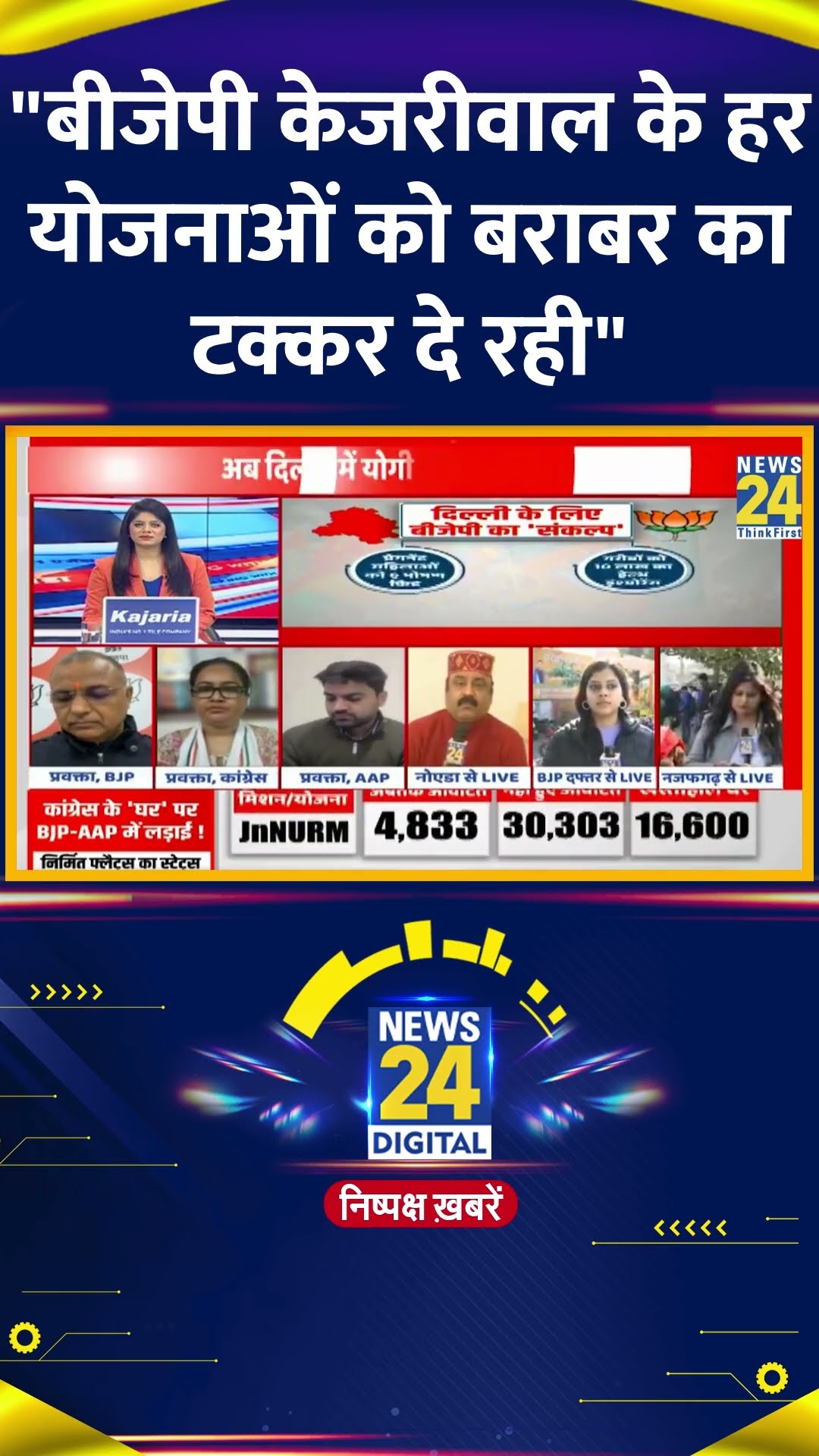Delhi में BJP को क्यों पड़ी CM Yogi की जरुरत ? चुनाव का माहौल बदल जाएगा ? Rajeev Ranjan से समझिए