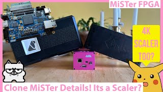 NEW MiSTer FPGA Clone Details! Its a Scaler Too? AMOLED Handheld For Under $225?