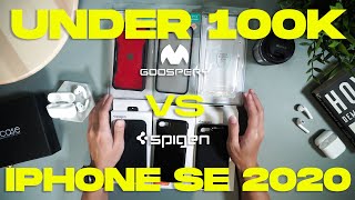 Rekomendasi Case iPhone SE 2020 Spigen VS Goospery UNDER 100❗❗