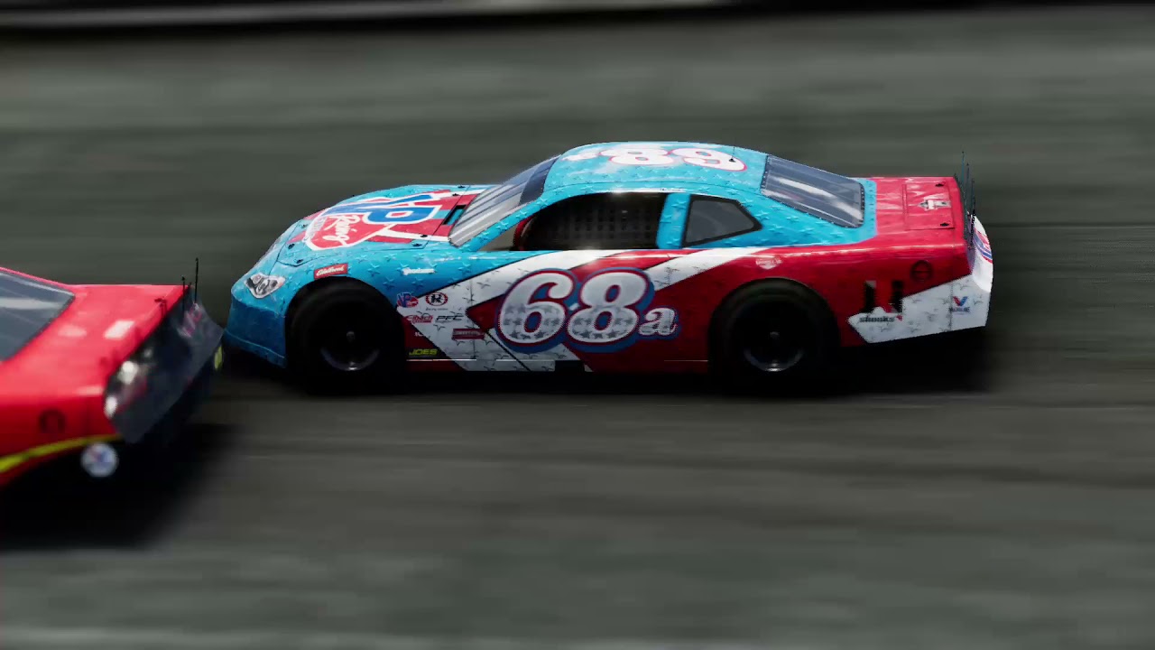 SRX The Game New Super Late Model DLC @ Chestnut County Speedway