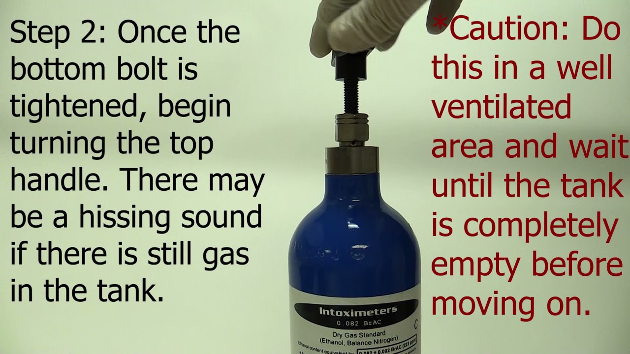 Draining Dry Gas Cylinder YouTube