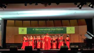 USSY PIETERS CHOIR @BALI INTERNATIONAL CHOIR FESTIVAL