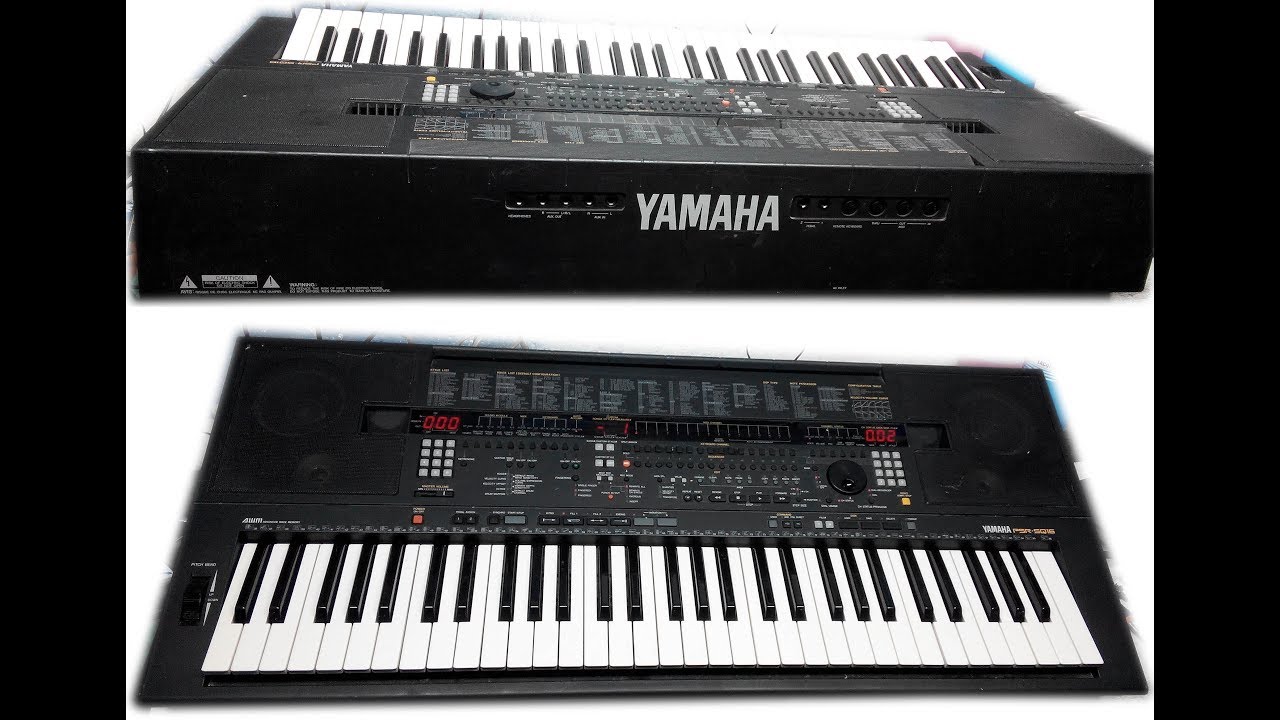 YAMAHA PSR SQ16 - YouTube