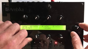 Mutable instruments - Ambika - assigning volume controls