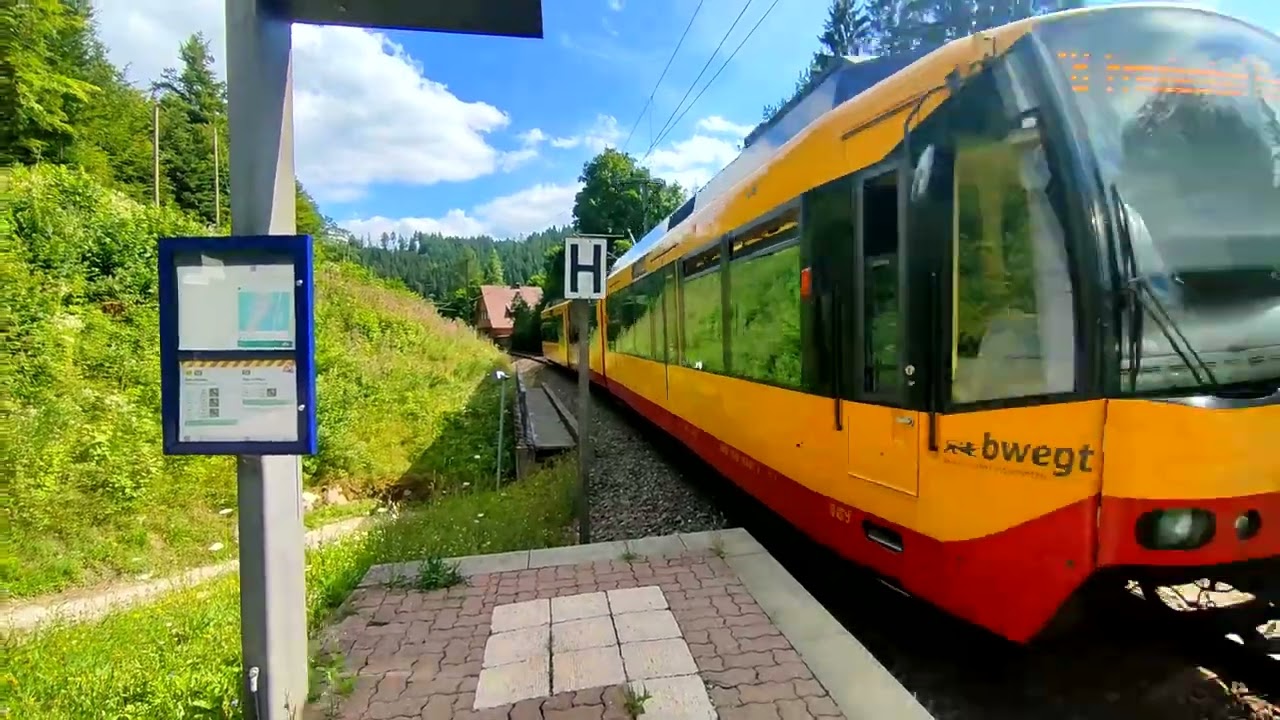 Karlsruhe TramTrain into the mountains