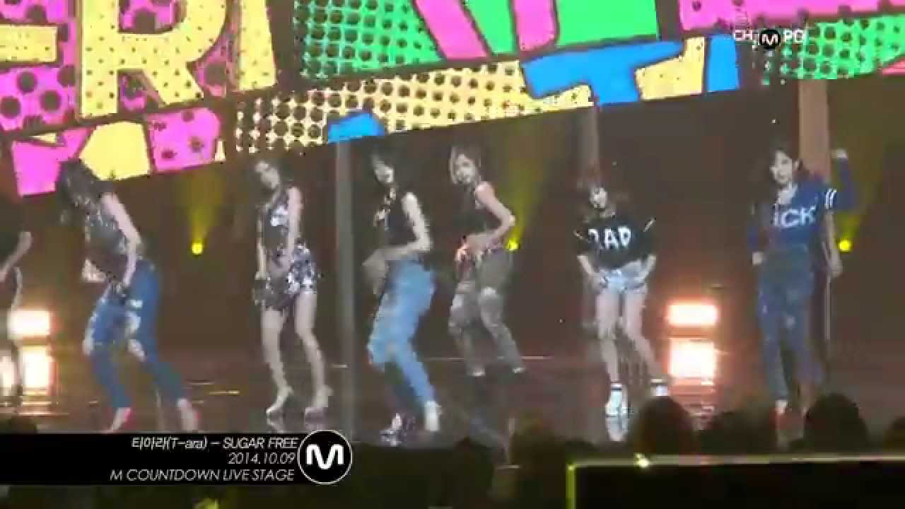 [MPD/직캠] 141009 티아라(T-ara) - Sugar Free