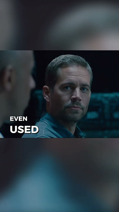 How Fast & Furious 7 Brought Paul Walker Back to Life 🎥✨