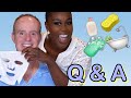 Q & A WITH MY HUSBAND, "GETTING TO KNOW HIM TAG" WHILE I GIVE HIM A FACIAL! | Fumi Desal