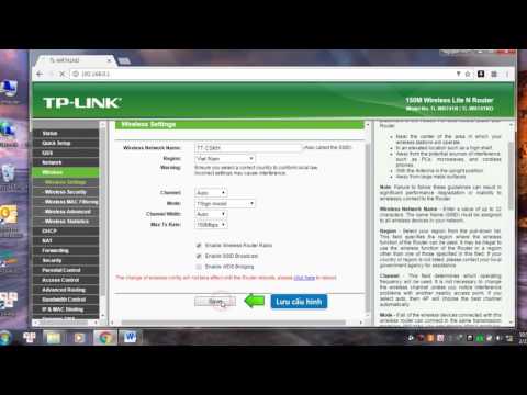 Video Hướng dẫn cài đặt Wi-Fi của Modem TP-Link TL-WR741ND/... - youtube
