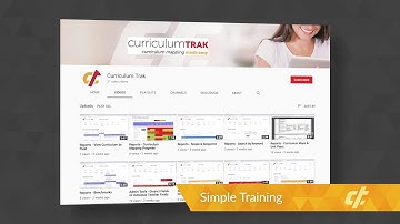 Curriculum Trak 2 0 Demonstration Video