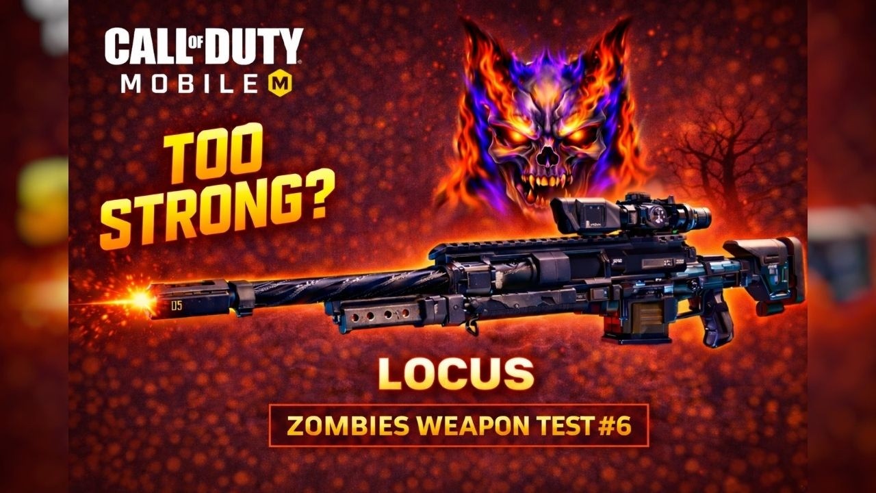Locus in CODM Zombies – TOO STRONG? | Zombies Weapon Test #6 - YouTube