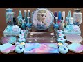 Mixing"Frozen" Eyeshadow and Makeup,parts,glitter Into Slime!Satisfying Slime Video!★ASMR★