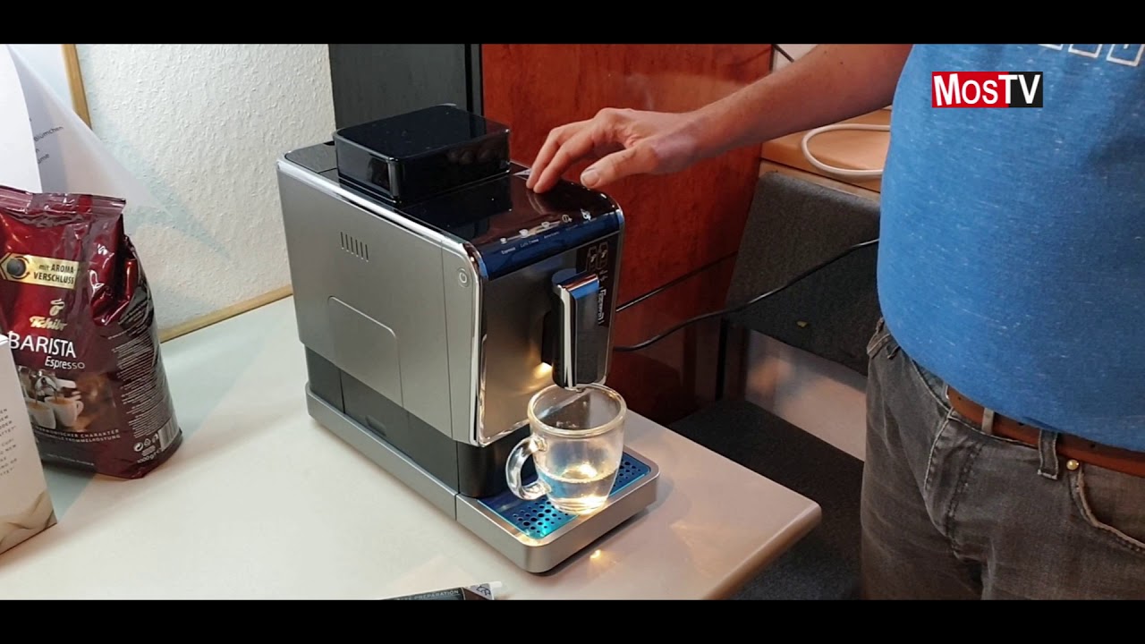 Der erste tchibo vollautomat Eindruck und erste Tasse Kaffee YouTube