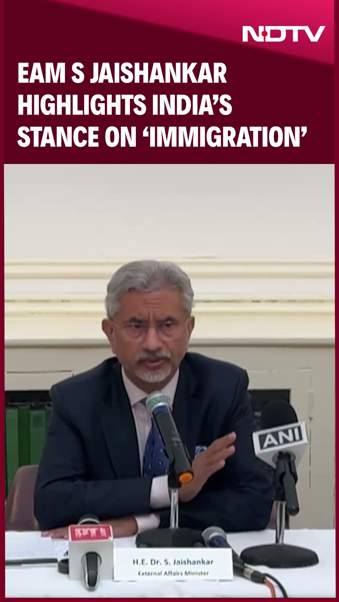 EAM S Jaishankar Highlights India’s Stance on ‘Immigration’: ‘Supporting Legal Mobility’