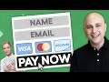 How to Create An Online Order Payment Form In WordPress - Take Credit Cards & PayPal Payments