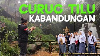 Curug Tilu Kabandungan Jayanegara, dekat Kebun Teh Holipet Kaki Gunung Salak, Nemu Kelabang