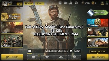 𝐂𝐚𝐥𝐥 𝐨𝐟 𝐃𝐮𝐭𝐲: 𝐌𝐨𝐛𝐢𝐥𝐞 || 𝐇𝐀𝐑𝐃𝐏𝐎𝐈𝐍𝐓 𝐒𝐇𝐈𝐏𝐌𝐄𝐍𝐓 𝟏𝟗𝟒𝟒 || 𝟓𝟔 𝐊𝐢𝐥𝐥𝐬 || 𝐅𝐚𝐬𝐭 𝐆𝐚𝐦𝐞 𝐏𝐥𝐚𝐲