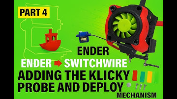 Ender 3 Pro to Voron Switchwire – Part 4  Installing Klicky Probe on Stealthburner