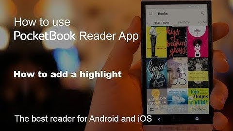 How to add a highlight | Pocketbook Reader for iOS
