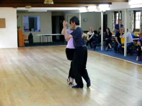 Pedro & Sophia Alvarez - Slow Tango demonstration