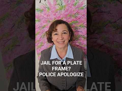 Florida License Plate Law Update: Man Arrested (And Why the Police Apologized) #lawyer #florida