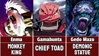 Summoning Jutsu Animals Ranked Naruto Summoning Technique