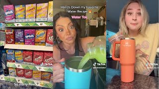 2023 Stanley Tumbler TikTok WaterTok Water Recipes compilation!