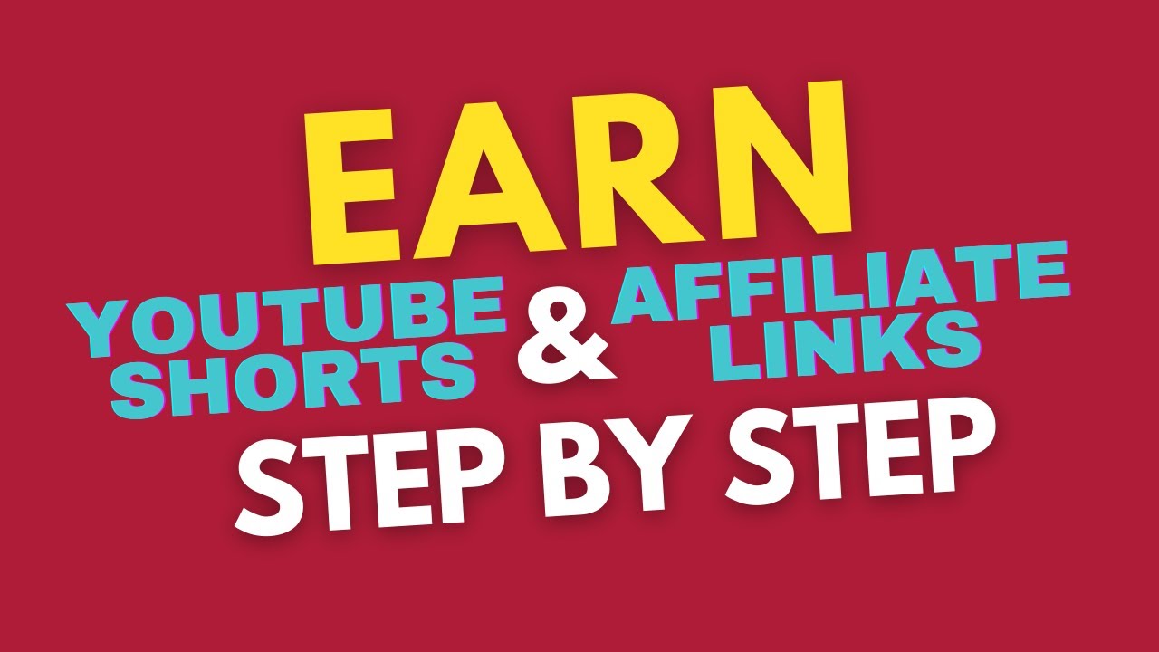 8 Simple Steps to Make money From Amazon Affiliate With YouTube Shorts ...