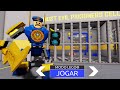 ESCAPEI DO POLICIAL GORDÃO NA PRISÃO DO ROBLOX | BARRY'S PRISON RUN MODO LEGO®